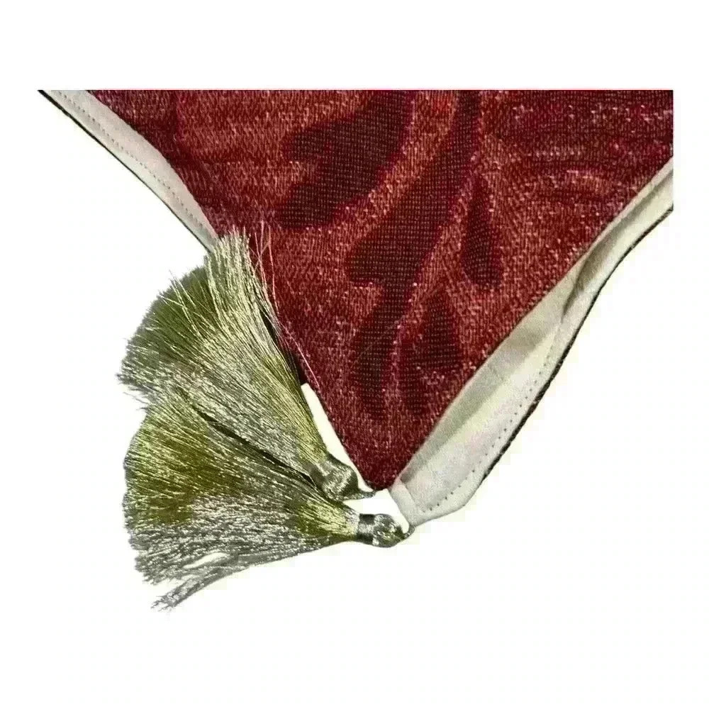 Holiday Foliage Tapestry Table Runner - Picture 5 of 6